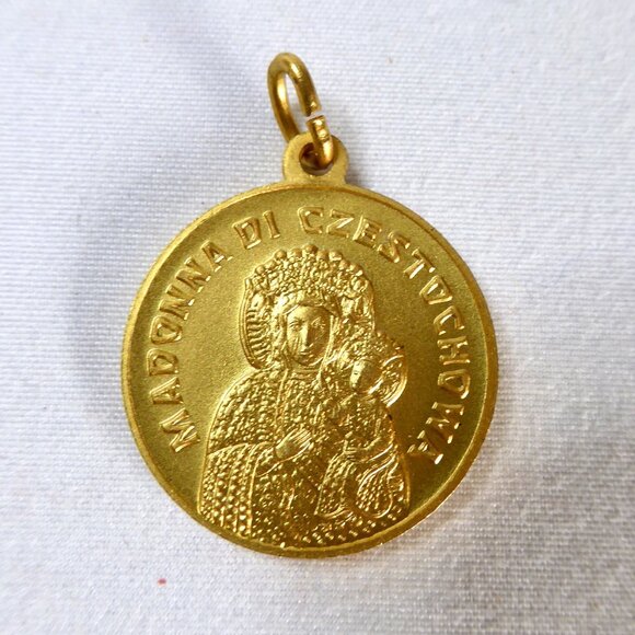 VINTAGE NEW POPE JOHN PAUL II VATICAN HOLY MEDALLION MEDAL CHARM LOT - Picture 7 of 12